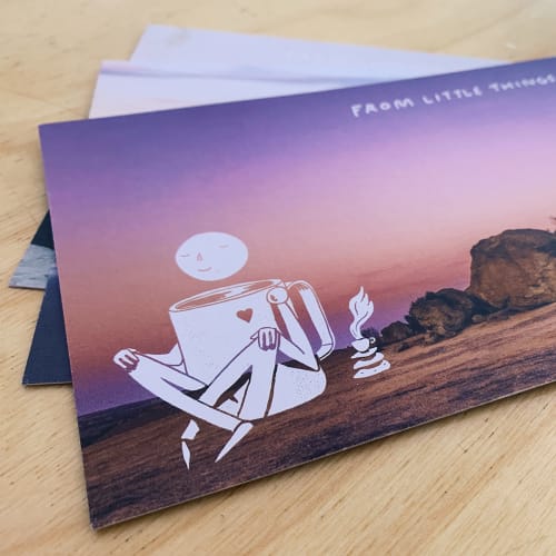 From little things: printing our marketing material