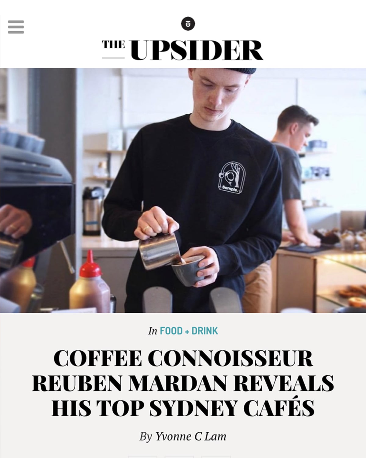 The Upsider cover