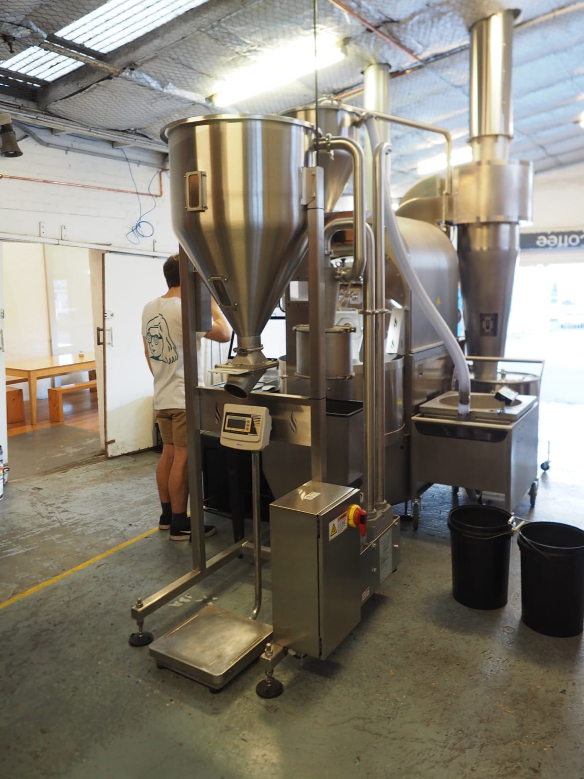 Loring Coffee Roaster at the Sample Coffee Roastery in St Peters, Sydney