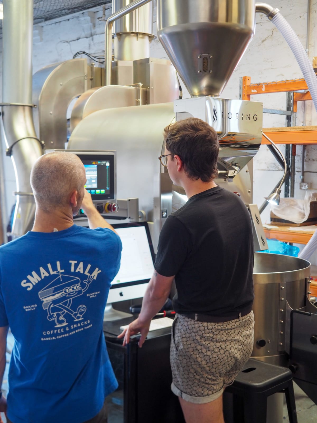 Loring Coffee Roaster at the Sample Coffee Roastery in St Peters, Sydney
