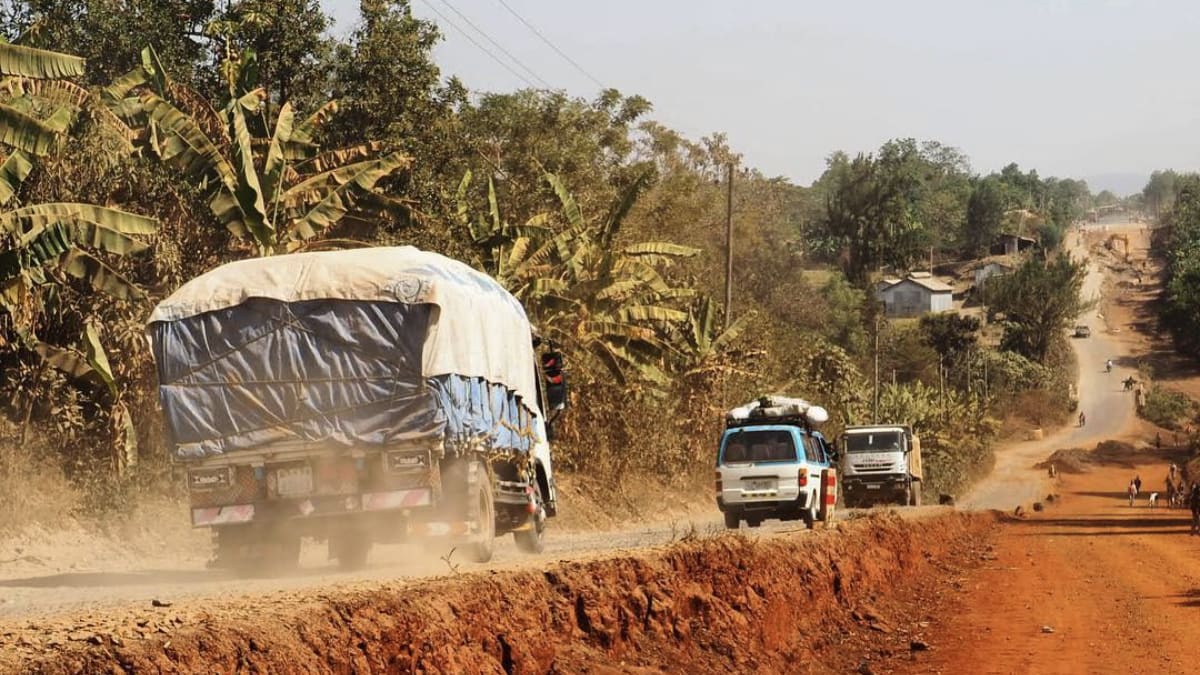 The journey of coffee start on roads like these