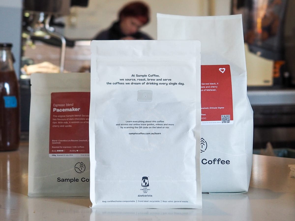 Our certified home compostable bag range.
