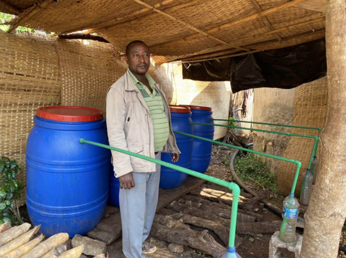 Fermentation tanks at Jabanto.